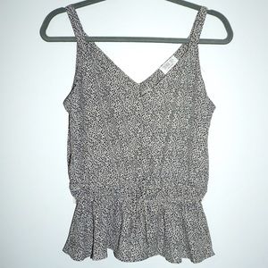 Sienna Sky Leopard Print Tank Top. Size M.